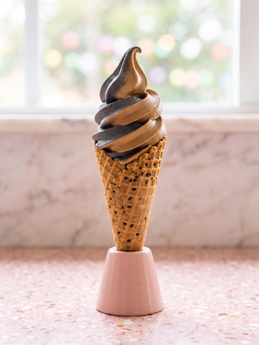 Black Sesame × Hojicha